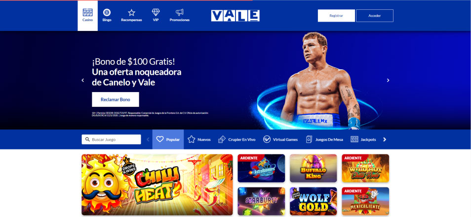 Casino Vale İncelemesi: Casino Vale'da Çekim Limitleri ve Bilmeniz Gerekenler